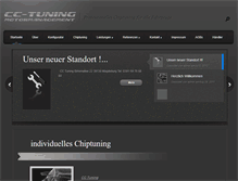 Tablet Screenshot of cc-tuning.de
